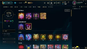 Conta Lol Lvl 330 |109 Campeões|53 Skins| 2018 |1395 Rp - League of Legends