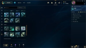 Conta LoL 1390 skins - League of Legends