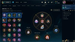 Conta LoL 1390 skins - League of Legends