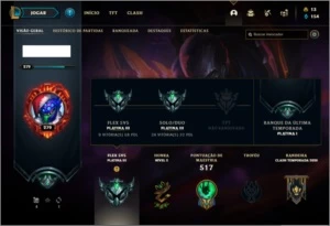 Conta platina 3 com 181 skins e TODOS os champs ( MAIN SUP ) - League of Legends LOL