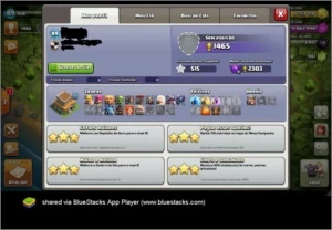 clash of clans cv8 full+gemas 4 construtores