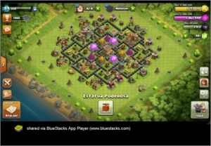 clash of clans cv8 full+gemas 4 construtores