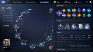 MIR4 LVL 70 77K PP SA 81