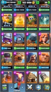 Conta de Clash Royale 11 lendárias, lvl 11