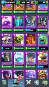 Conta de Clash Royale 11 lendárias, lvl 11
