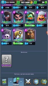 Conta de Clash Royale 11 lendárias, lvl 11