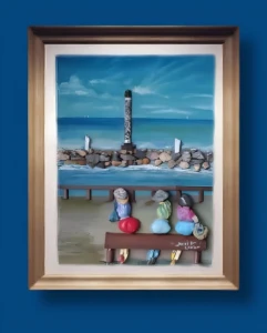 Quadro Marco Zero 3D - Artesanato e Personalizados