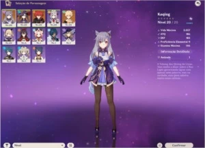 GENSHIN IMPACT - AR 25 - DILUC+ MONA + KEQING