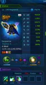Conta Perfeita  Ladmo Alpha - Digimon Masters Online