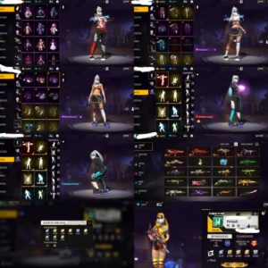 Conta Free Fire focado feminino