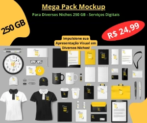 Super pack mockups para infinitos nichos - Outros