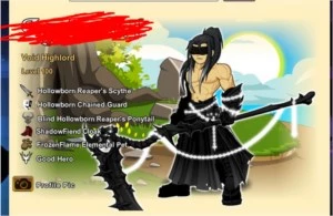 Conta AQW 1 ano, com VHL e Lightcaster pet nulgath de farm - Adventure Quest World