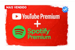 Spotify + Youtube Premium (30 dias de uso) - Assinaturas e Premium