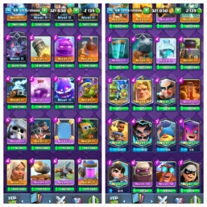 Conta Clash Royale 9000 Trofeis