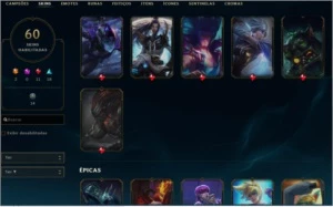 Conta League of Legends LOL