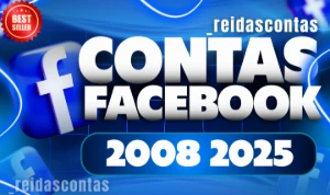 Contas Do Facebook 2008 - 2025 - Redes Sociais
