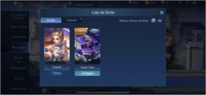 Conta Elo MÍTICO - 120 Skins e maioria emblemas no máximo - Mobile Legends