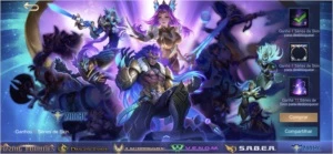 Conta Elo MÍTICO - 120 Skins e maioria emblemas no máximo - Mobile Legends