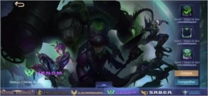 Conta Elo MÍTICO - 120 Skins e maioria emblemas no máximo - Mobile Legends