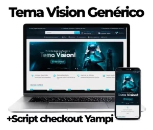 Tema Sabino Vision Genérico Shopify Atualizado 2024 + Bônus
