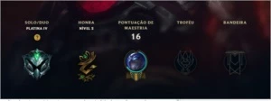 Conta Smurf Platina 4 68% de Winrate - League of Legends LOL