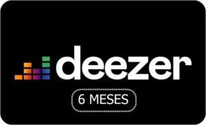 DEEZER 6 MESES - Gift Cards