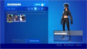 CONTA DE FORNITE COM MINTY, PACOTE SOMBRIO E SKINS DE PASSE - Fortnite