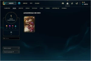 CONTA DIAMANTE II LOL - League of Legends