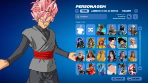Conta Fortnite | 107 Skins | Son Gohan