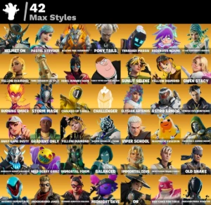 Conta Fortnite | 107 Skins | Son Gohan