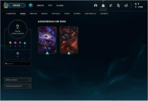 Conta smurf 72% wr gold 2 - League of Legends LOL