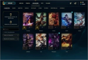 Conta lvl 27 - League of Legends LOL
