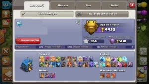 Conta Clahs Of Clash CV 12 Quase Full - Clash of Clans