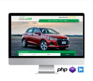 Site Pronto Garagem Em Php Com Painel Administrador