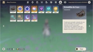 Conta AR 35 com personagens 5 estrelas - Genshin Impact