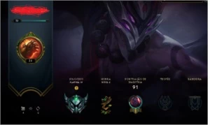 Conta Platina 4 Lol upada a mão - League of Legends