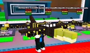 bombardiro brainrot mitico para evento