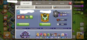 Conta De Clash Cv15 Com Skins (Preço Negociavel) - Clash of Clans