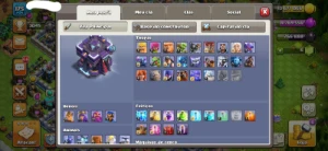 Conta De Clash Cv15 Com Skins (Preço Negociavel) - Clash of Clans