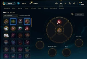 Conta Platina 4 com 36 Champs e 6 Skins + 1 Fragmento - League of Legends LOL
