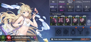 V>Conta Grand Chase Mobile Level 116 + IO Traje de Banho - Outros