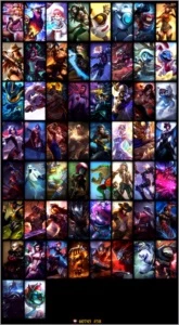 Conta lol atual Plat 3, 125 campeões, 58 skins (3 ultimates) - League of Legends