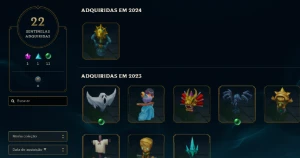 Conta League of Legends(PC) - 153 Skins - LVL 398 e + LOL