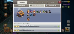 TH 15 C/ TROCA DE NOME + PASSE DE BATALHA - Clash of Clans