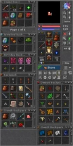 PALADINO 87 // KNIGHT 46 // DRUID 43 ### HONERA - Tibia