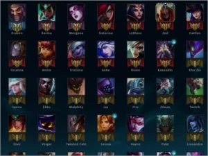 Conta LOL Prata 3 - 68 Champs & 16 Skins - League of Legends