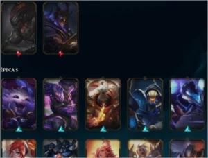CONTA LOL LVL 263 / 38 CHAVES / 61 SKINS / 9 PAGINAS DE RUNA - League of Legends