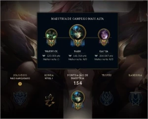 CONTA LOL LVL 263 / 38 CHAVES / 61 SKINS / 9 PAGINAS DE RUNA - League of Legends