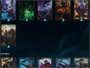 CONTA LOL LVL 263 / 38 CHAVES / 61 SKINS / 9 PAGINAS DE RUNA - League of Legends