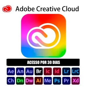 Adobe Creative Cloud 30 Dias - Assinaturas e Premium